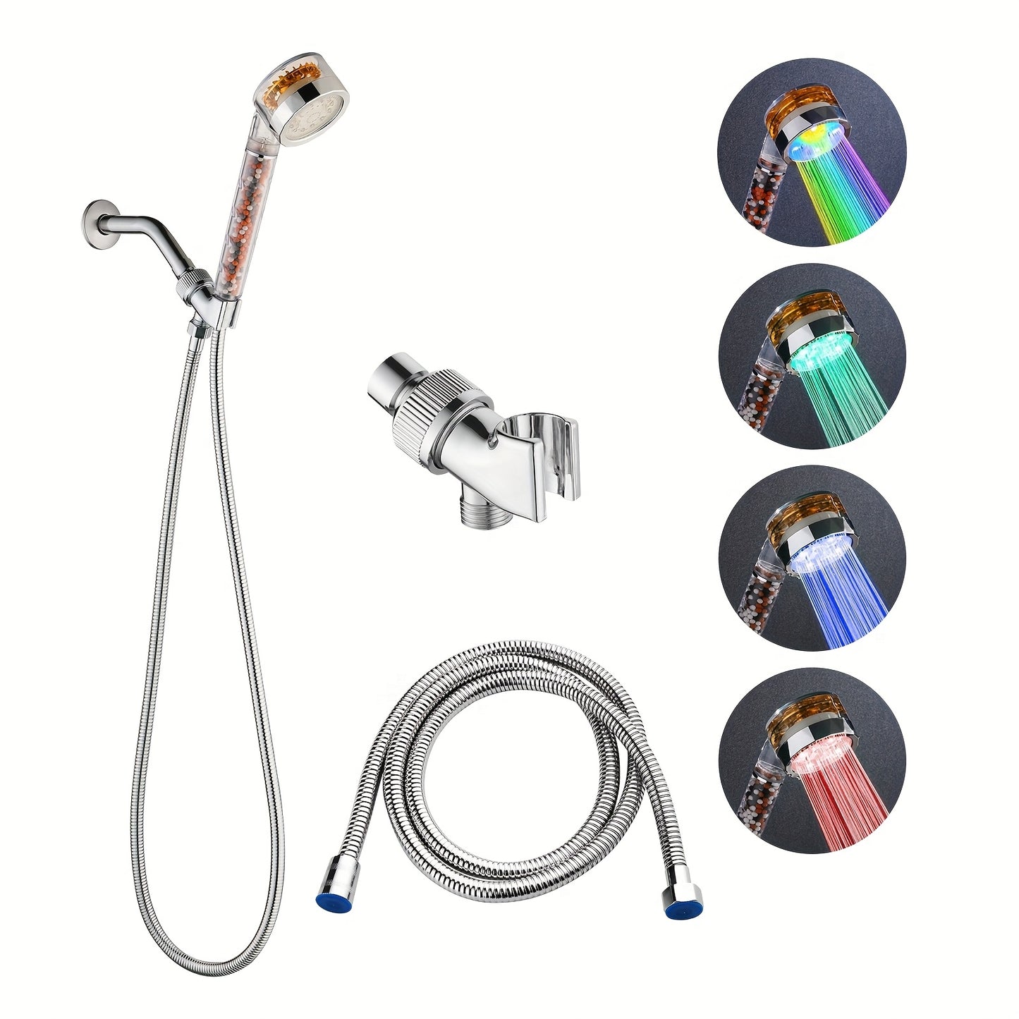 Ensemble de douche  avec lumière LED - Topdecheztop.fr
