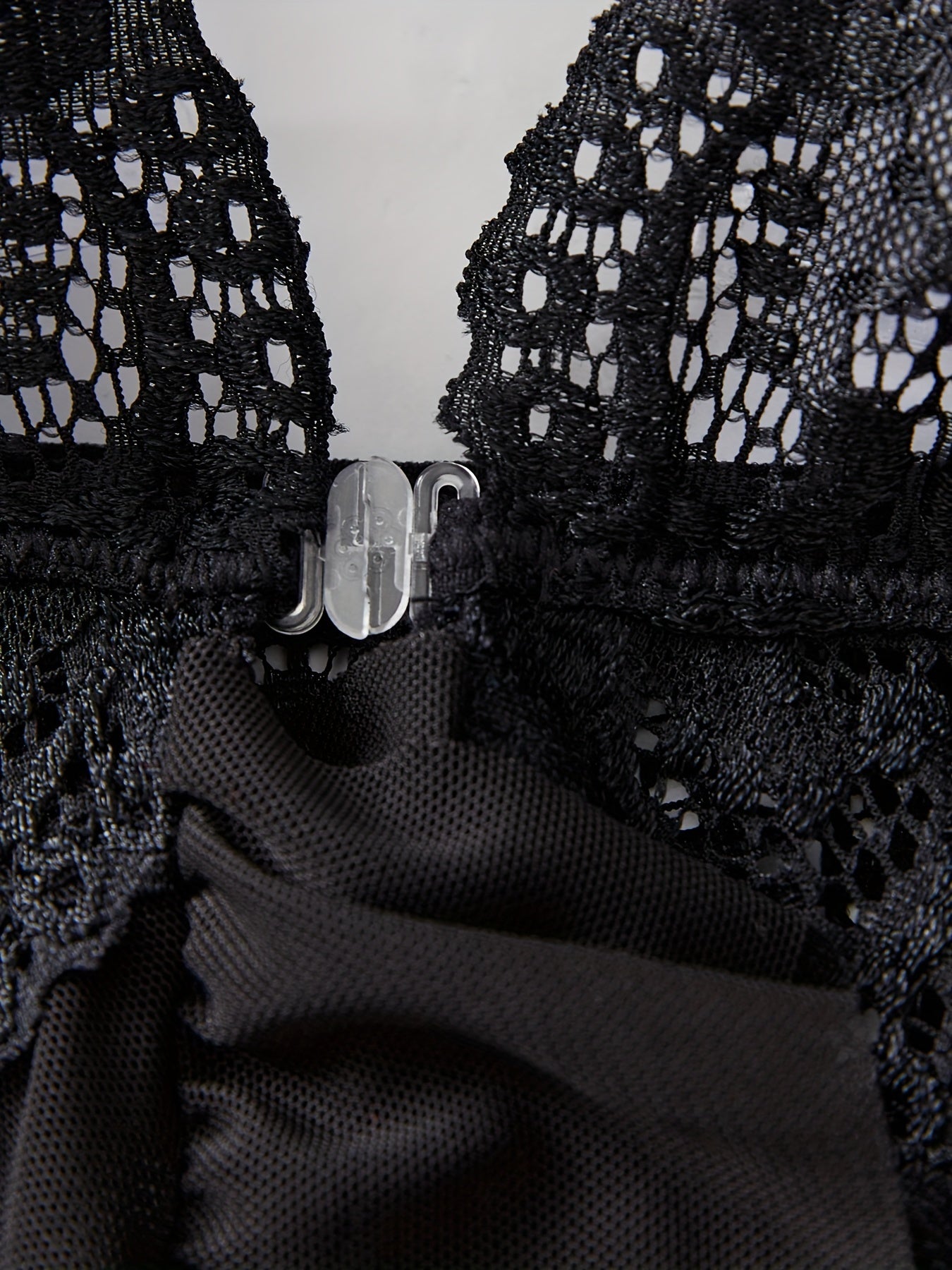 Ensemble de lingerie à volants en dentelle - Topdecheztop.fr