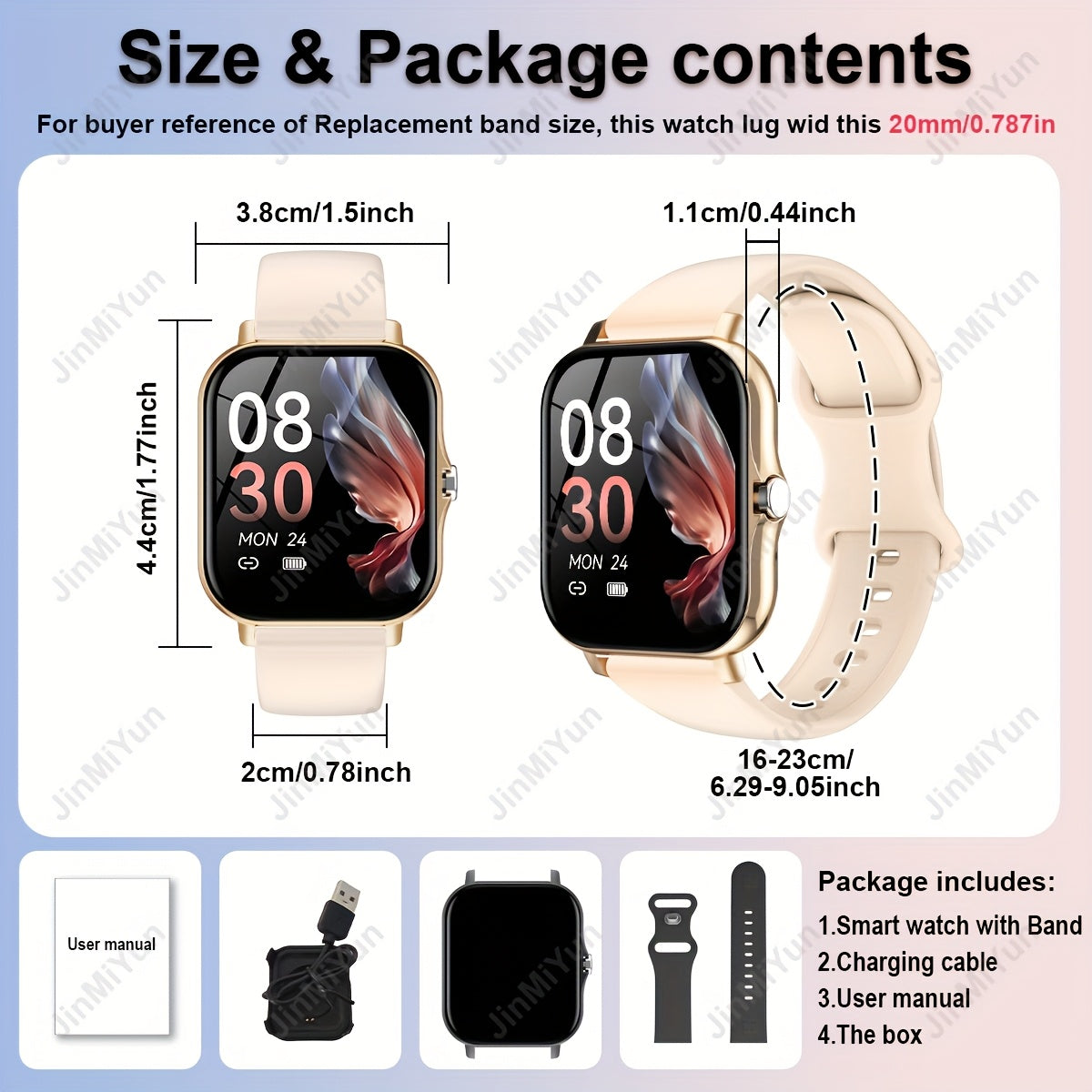 Montre connectée de sport tactile plein écran de 1,83 pouces - Topdecheztop.fr
