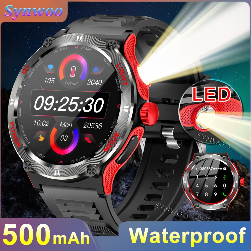 Montre connectée SYNWOO étanche IPX-8 pour hommes - Topdecheztop.fr