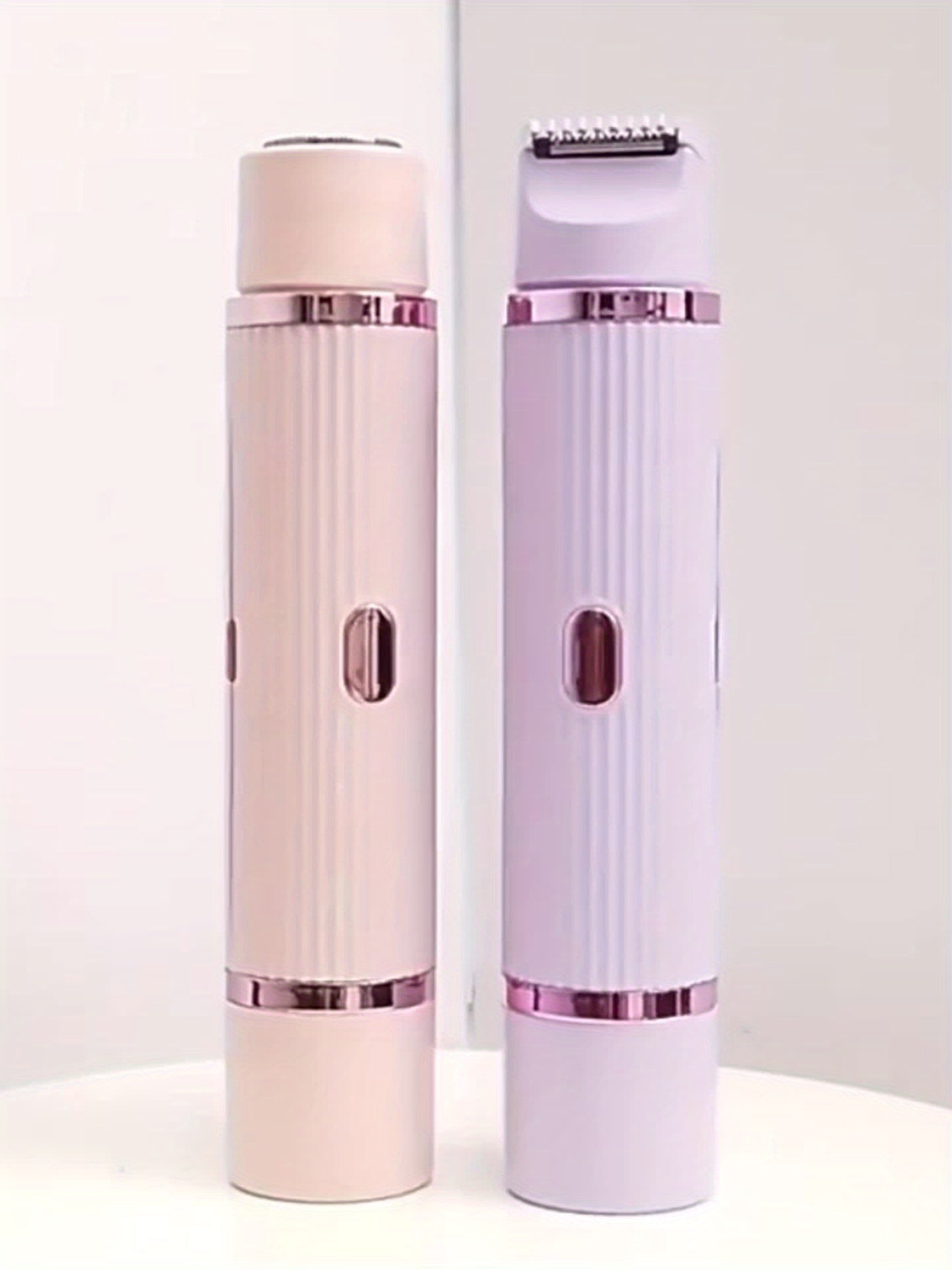 Épilateur Électrique 2 en 1 Femme – Tondeuse & Rasoir Rechargeable USB 💅✨