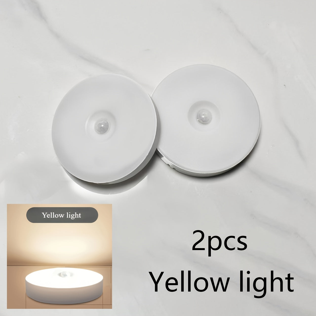 2 pièces 8 LED veilleuse, détecteur de mouvement - Topdecheztop.fr
