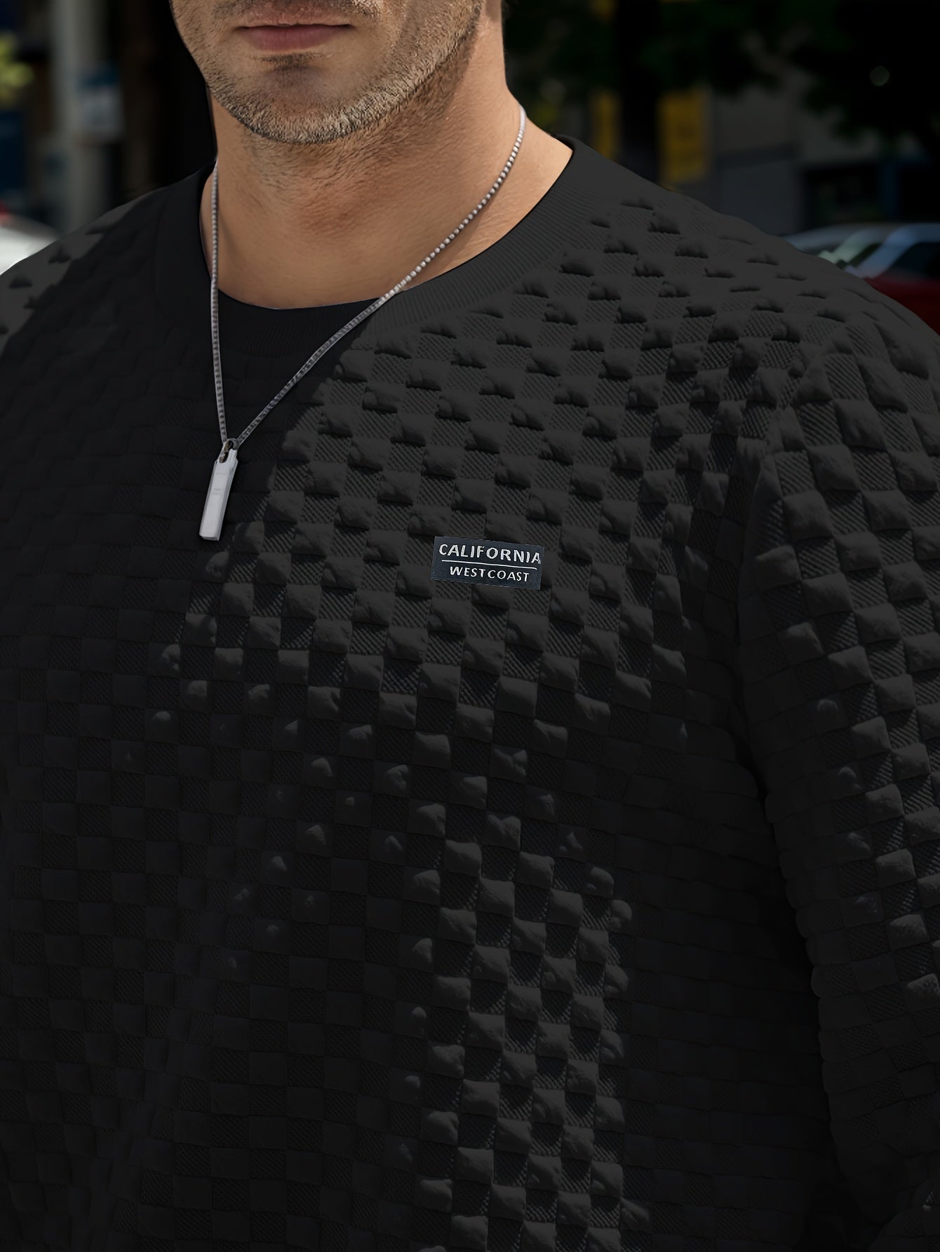 Sweat-shirt ras du cou à manches longues - Topdecheztop.fr