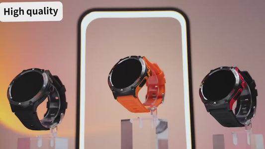 Montre Connectée SYNWOO Homme — Étanche IPX-8, Tracker Multisports, Bluetooth 5.3, 3 Coloris