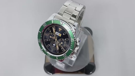 Montre Connectée AW12 Sport – Écran IPS 1,28", IP68, Bracelet Acier, Fitness