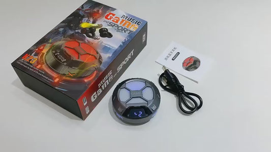 Ecouteurs TWS K23 Clip Oreille Gaming - Bluetooth 5.3, ENC, RGB LED, 5h Musique, Type-C, 2 Coloris